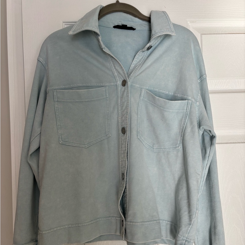Jane + Delancey button up top